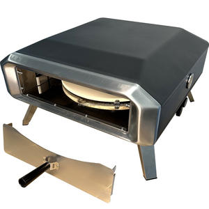 <span class=keywords><strong>Forno</strong></span> <span class=keywords><strong>a</strong></span> <span class=keywords><strong>Gas</strong></span> <span class=keywords><strong>per</strong></span> <span class=keywords><strong>Pizza</strong></span> Girevole Manuale da 16 Pollici di Nuovo Design <span class=keywords><strong>per</strong></span> Uso Domestico e Campeggio con Certificazione CE - Product Image 1