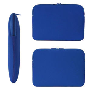 Bolsa para ordenador portátil con etiqueta privada personalizada, gran oferta <span class=keywords><strong>2021</strong></span>, bolsa para ordenador portátil azul de viaje, bolsa para ordenador portátil de 15,6 pulgadas de neopreno pequeña y delgada - Product Image 4