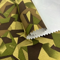 Tissu 100 % nylon ignifuge, imperméable et résistant à l'huile, 2/3 couches