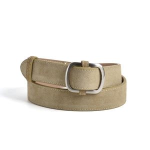 Cinturón de Cuero Genuino Mate Retro Americano Transfronterizo para <span class=keywords><strong>Mujer</strong></span>, Decorativo, de Alta Gama, con Hebilla de Cobre, Venta al por Mayor - Product Image 3
