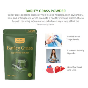 אום/אום מותאם אישית Uem/אודם אורגני דשא שעורה תוסף מזון טבעי מקדם עיכול אופטימלי - Product Image 3