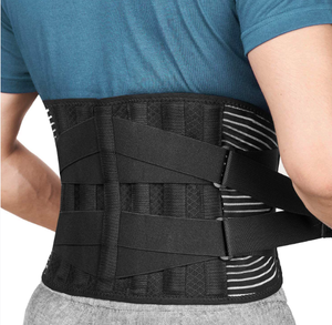 Ceinture de soutien lombaire élastique universelle <span class=keywords><strong>orthopédique</strong></span> professionnelle respirante réglable pour le bas du dos, soutien lombaire, ceinture de soutien pour la taille, été - Product Image 1