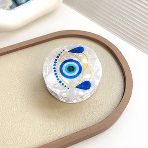 Lrtou กิ๊บหนีบผมพลาสติกสำหรับเด็กผู้หญิงอุปกรณ์เสริมผมแฟชั่นสำหรับผู้หญิงรูปทรงกลมเหมือนแก้วมีเอกลักษณ์ - Product Image 6