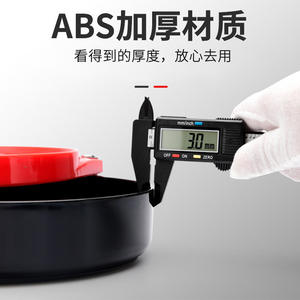 Caja de Pesca Magnética Premium 190 con Tres Compartimentos, Color Negro y Rojo, Material ABS, Multifuncional, 190 mm - Product Image 4