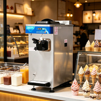 Machine à glace molle Snowcream C1713 avec pasteurisation - Sans nettoyage pendant 14 jours, certifiée SGS