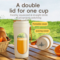 Juicer lambat oranye portabel & Mini USB Blender Travel mesin Juicer tebu kecil untuk penggunaan luar ruangan & RV
