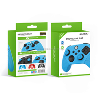 Coque de protection en Silicone de couleur pure résistant à la sueur avec poignées de pouce pour accessoires de jeu Xbox Game Controller Cover