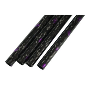 OEM High-Strength Forged Pattern Color 3k Carbon Fiber Tube for <b>Sailboat</b> Masts, Bicycle Frames and Sports Equipment. - Product Image 1