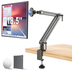 Support d'écran portable pliable en gros pour écrans de 15,6, 17,3 et 18,5 pouces, support de bureau réglable robuste pour tablette - Product Image 1
