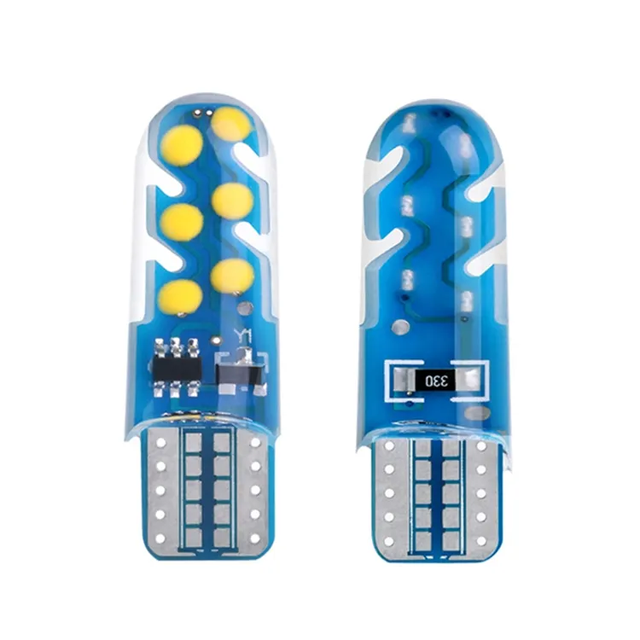 Factory Direct T10 Width Light COB 12V Light Parking Bulb Car Lamps Silica Gel T10 Led Universal Led T Board Contact Us 6000K
