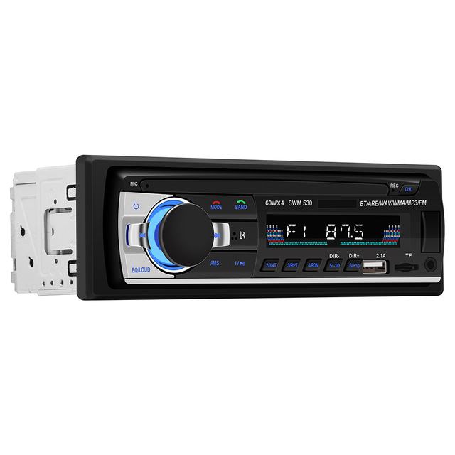 Car MP3 Player 2 USB 1DIN Autoradio for FM AUX SD MMC WMA Stereo Amplifier MP4 Player 2.1A Fast Charging