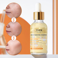 Vente en gros de sérum pour le visage de haute qualité, élimination de l'acné, acide ascorbique, D-panthénol, soin oligopeptide-1, essence