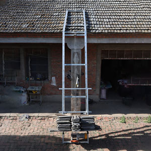 Pengangkat Panel surya kustom tinggi 30 Meter pengangkat kerekan elektrik <span class=keywords><strong>Platform</strong></span> pengangkat tangga dengan kapasitas kuat 300KG - Product Image 5