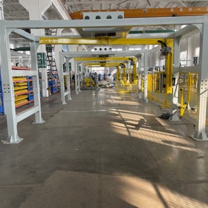 Équipement d'emballage de palettes en extérieur intégré, compatible en parfaite harmonie avec la machine de sanglage automatique - Product Image 5