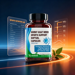 Gélules de 800 mg de Horny Goat Weed pour la Performance Sportive, 90 pièces – Stimulant Naturel de l'Endurance pour le Fitness et la Nutrition Sportive Quotidienne - Product Image 2