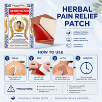 Patch analgésique à base de plantes thaïlandaises pour les douleurs articulaires, la sciatique et les inconforts lombaires – Usage externe – Soins de santé