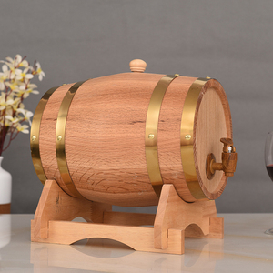 Barile di <span class=keywords><strong>legno</strong></span> di colore naturale 5L <span class=keywords><strong>botte</strong></span> di vino in <span class=keywords><strong>legno</strong></span> di quercia americana per la conservazione del vino - Product Image 5