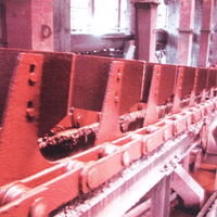 Convoyeur à chaîne double robuste pour le transport de clinker chaud et de scories dans les cimenteries