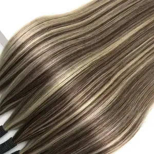 Estensioni dei capelli della punta di Remy X/Y/V/ U della punta piana di Remy X/Y/V/ U dei capelli pre-incollati russi all'ingrosso umani