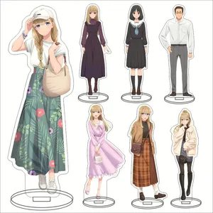 Anime Stand Otonari ni Gingas Ichiro Kuga Shiori Goshiki acrilico figura Display decorazione Desktop 15cm