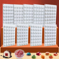 Moule en silicone SUAN 35 pour biscuits sandwichs carrés, écologique, pour décoration de gâteaux mousse DIY, moule à fudge, vente en gros