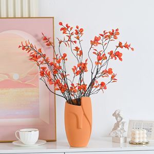 Branches d'arbre artificielles, feuilles d'automne en plastique, décoration intérieure, arrangement floral, décoration de salon, feuilles d'arbre simulées - Product Image 1