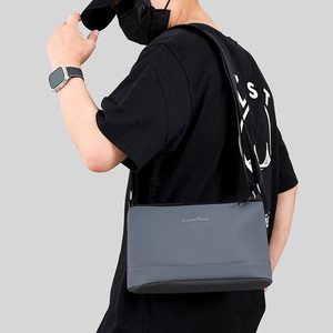Unisex Waterproof Nylon Men 8inch Crossbody Bag Accommodate Shoulder Bag Multi-compartment <b>Large</b> Capacity <b>Backpack</b> - Product Image 3