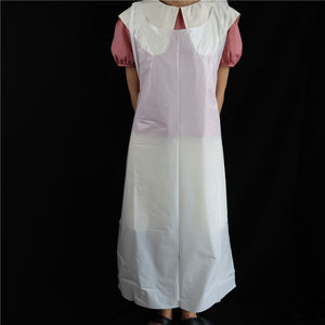 Delantal de polietileno desechable personalizado Paquete a granel Superficie Lisa para uso doméstico - Product Image 2