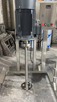 Mélangeur industriel de liquides CE SUS304 à cisaillement élevé, mélangeur automatique de pigments, d'encre, de colorants, de peinture automobile, mélangeur-dispersant, Siemens