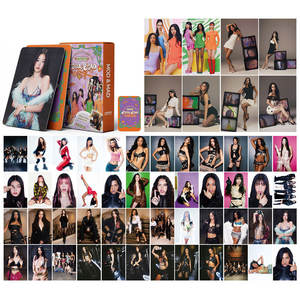 KPOP Katseye 2026 Mod&Mad 55 Pezzi/Scatola Carte Lomo Personalizzate Daniela Yoonchae Megan Season's Greetings Foto Sexy per Fan - Product Image 3