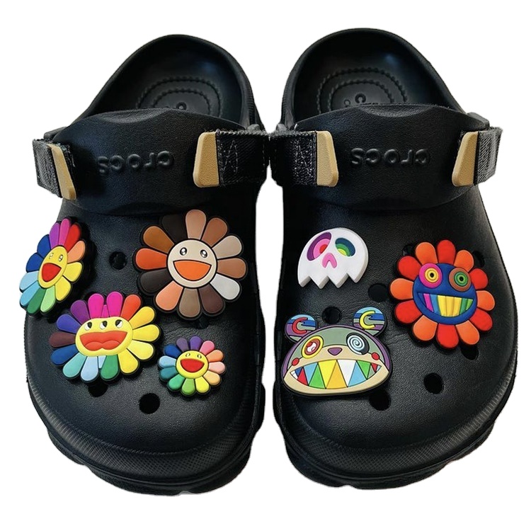 Оптовая продажа, брендовые дизайнерские подвески с логотипом под заказ, роскошные подвески для обуви под Кроксы, аксессуары для обуви