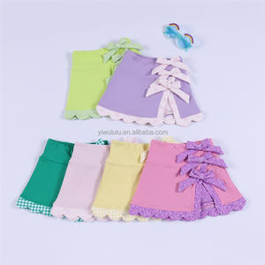 <strong>Girls</strong> Yoga Sleeveless Tank Skirt Set With Bow Detail Built In Shorts Sweet Casual Fast Shipping Customizable - Product Image 3