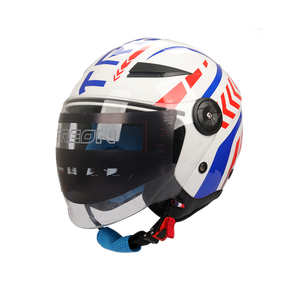 Doppel linse ABS Open Face Motorrad helm Motocross Motorrad ABSF oder Erwachsene Motorrad zubehör - Product Image 5