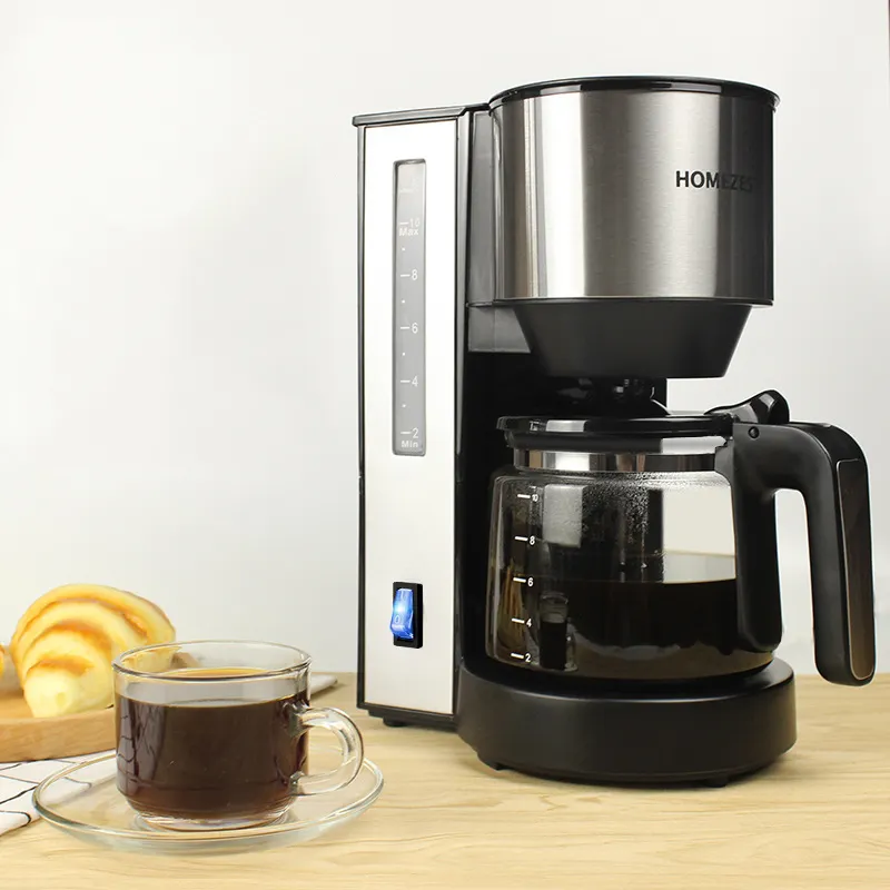 Popular Amplamente Utilizado barato café moedor máquina café máquina inteligente gotejamento cafeteira