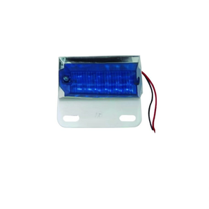 ไฟข้างรถบรรทุก 8.4x7.5 ซม. สีฟ้า 24V LED - Product Image 1