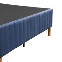 Mobilier de chambre à coucher moderne de haute qualité cadre de lit en métal sommier à ressorts