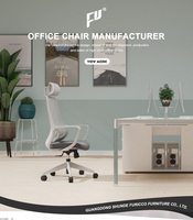 Fauteuil de bureau ergonomique moderne de direction avec dossier haut, support lombaire, hauteur réglable, fonction pivotante, en maille, pour bureau à domicile - Vente en gros