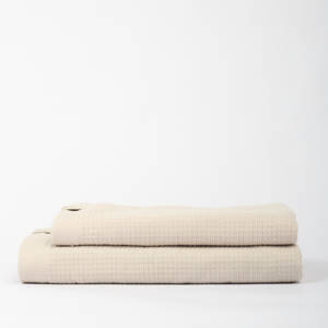 Juego de Toallas Faciales de Algodón Moderno con Capa Exterior de Textura Waffle y Núcleo Interior Suave Sin Torsión, Alta Absorbencia - Product Image 6