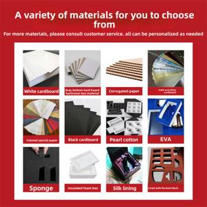Caja de cartón personalizada, lote pequeño, caja de regalo para el Festival de Medio Otoño, caja de cartón tipo avión personalizada, caja de regalo de Año Nuevo, diseño personalizado - Product Image 4