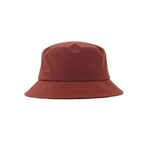 Polyester Outdoor Protective Sports Bucket <b>Hats</b> Sunshade and Water Resistant Bucket <b>Hat</b> Pure Color Bucket <b>Hat</b> for <b>Man</b> - Product Image 3
