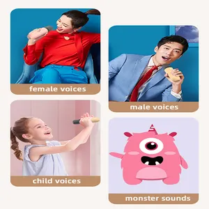 Qxxz Draagbare Draadloze Draagbare Microfoons Thuis Slimme Luidspreker Voor Het Ontmoeten Van Karaoke Kid Mini Speakers Met Microfoon En Bluetooth