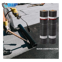Membrane d'étanchéité pour toiture en asphalte - Bitume modifié SBS/APP, polyester HDPE, épaisseur 3mm/4mm, rouleau écologique pour bâtiments