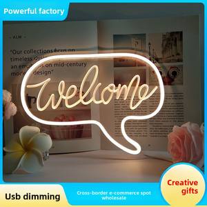 Lampe de nuit en acrylique élégante, cadeau créatif, décoration d'intérieur, lumière LED néon en forme de soleil et de nuage pour Noël - Product Image 4