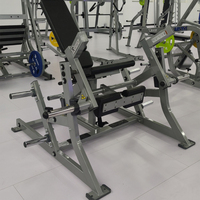 Machine d'extension des jambes ROSEN Fitness, entraîneur de quadriceps à charge libre avec dossier réglable pour salle de sport commerciale