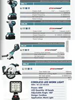 Ensemble d'outils électriques sans fil 5 en 1, 21 V, sans balais, avec performances stables