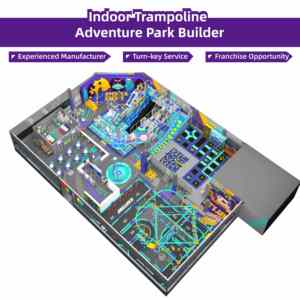 Diseño de Parque Infantil Interior Bettaplay de 1800 Metros Cuadrados para Parque de Atracciones, Centro de Juegos Temático para Niños para Escuelas - Product Image 2