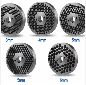 Nouvelles pièces de rechange pour moulin à granulés de bois automatique, granulés de 20 mm de diamètre, trou de 6 à 10 mm, alliage, capacité de 300 kg/h - Product Image 1