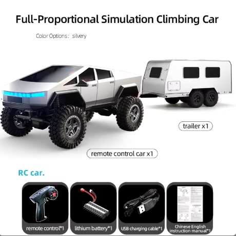 Silver +trailer