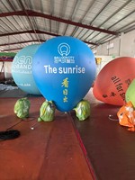 Ballon gonflable géant d'extérieur en PVC hermétique pour décoration BOYI, ballon à air chaud à l'hélium