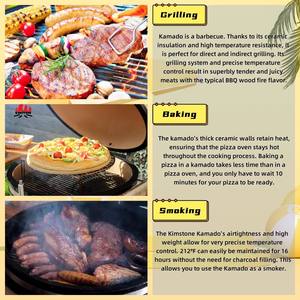 Kit de rôtissoire électrique pour fêtes en plein air, barbecue rotatif manuel en fer pour poulet, gril à charbon de bois - Product Image 4